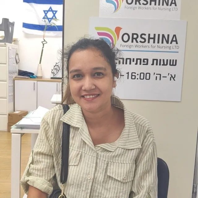 Manju · available for nursing care in Israel — Orshina